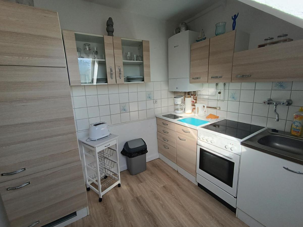 Ferienwohnung Kleine Moewe Mit E-Bike Verleih فيلهلمسهافن المظهر الخارجي الصورة